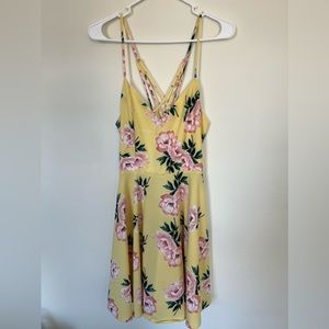 Bright Yellow Summer Dress